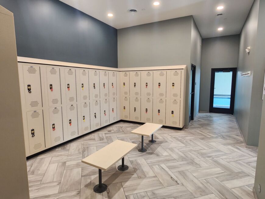 Siesta Hills Clubhouse Locker Room