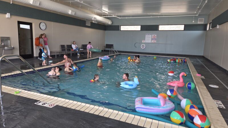 Grandkids Birthday Party Siesta Hills Pool