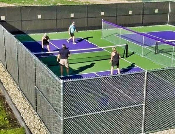 Pickleball courts at Siesta Hills community in Mankato Minnesota
