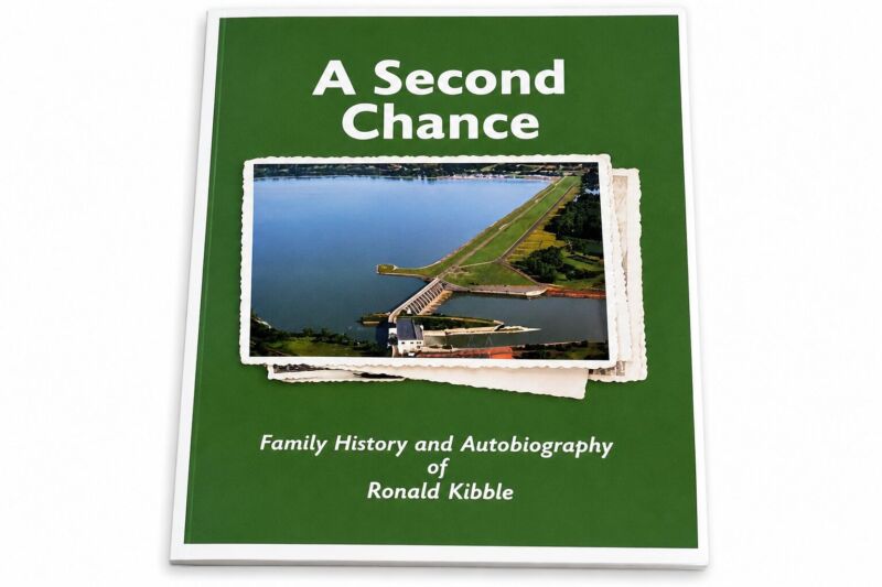 A Second Chance by Ron Kibble family history and autobiography book cover
