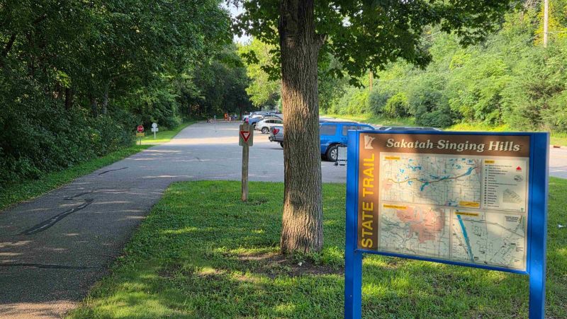 Sakatah Singing Hills State Trail in Mankato, Minnesota